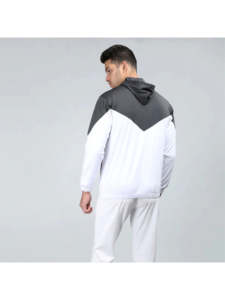 Conjunto Deportivo de Dos Piezas para Hombre, Corte Ajustado, Cierre Completo, para Correr, Chándal Liso para Fitness, Ropa con Diseño de Maternidad - Product Image 3