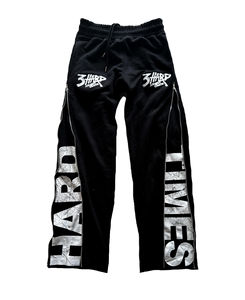 Pantalones Deportivos Anchos de Algodón de Alta Calidad para Hombre, Estilo Urbano, con Cierre, Estilo Y2K, Lavados, Holgados y Acampanados - Product Image 4