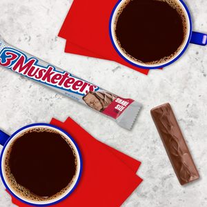 3 MUSKETEERS Milk Chocolate Candy <b>Bars</b> - Full Size Chocolate <b>Bars</b>, 3.28 oz Candy <b>Bar</b> (Pack of 24) - Product Image 3