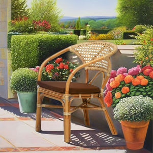 Fauteuil SIENTA en rotin et bois, design classique et moderne, fait main, pour mobilier d'extérieur, idéal pour hôtels, villas et appartements en Indonésie - Vente chaude - Product Image 3