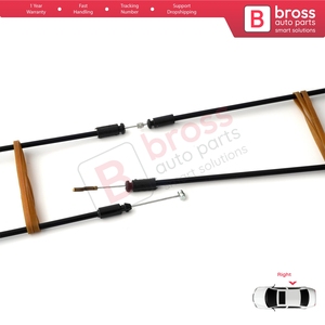BDP1033 Right Sliding Door Outer <b>Lock</b> Release <b>Cable</b> for Doblo MK2 263 Combo 51892696 - Product Image 4