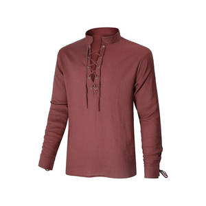 ชุดเสื้อแบบผูกเชือกเสื้อแบบแบนเดจสำหรับวัยกลางคน - Product Image 5