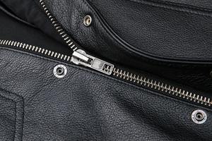 Chaleco informal de motorista de piel sintética para hombre con botón de cremallera, ropa exterior de lona transpirable para invierno para montar en motocicleta - Product Image 3