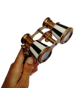 Jumelles d'opéra pour adultes avec poignée, style vintage compact, accessoire de visionnage - Product Image 5