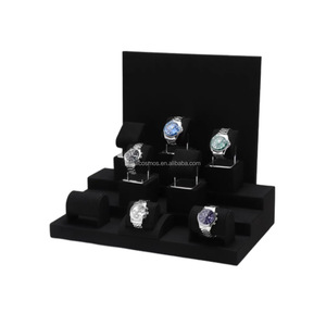 Montre plate en acrylique transparent en forme de L, moderne et élégante, une solution haut de gamme pour présenter vos montres avec élégance - Product Image 2