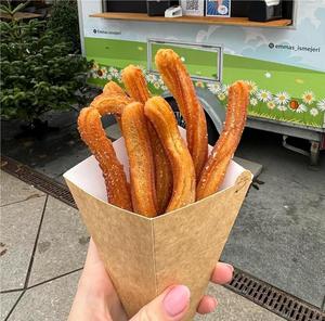 กล่องคอมโบแบบกำหนดเองสำหรับใส่ชูโร เฟรนช์ฟรายส์ แซนด์วิช เฟรนช์ฟรายส์ ชาวาร์มา บรรจุภัณฑ์แบบกำหนดเองพร้อมช่องใส่ซอส - Product Image 6