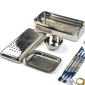 Boîte PRF dentaire Système GRF Ensemble de fibrine riche en plaquettes Kit de chirurgie des implants Ensemble d'instruments manuel en acier inoxydable autoclavable - Product Image 3