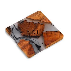 Posavasos de Resina para Cocina, Hogar o Restaurante, Artículo de Catering, Acabado Brillante, Juego de Posavasos, Diseño Moderno, Forma Redonda, Tapete para Tazas - Product Image 4