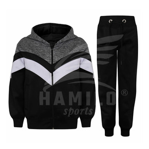 Nueva llegada de chándales de lana de los hombres impresos para el invierno Venta caliente Última ropa deportiva de moda casual - Product Image 1