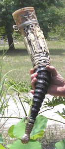 ฮอร์นไวกิ้งธรรมชาติเทศกาลที่ดีที่สุดฮอร์นดื่มไวกิ้งทำด้วยมือสำหรับงานเลี้ยงคริสต์มาสและงานเลี้ยงวันหยุดที่สมบูรณ์แบบ - Product Image 2