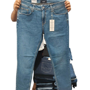 กางเกงยีนส์เอวสูงสำหรับผู้ชายกางเกงซักเอวทรงหลวมดีไซน์เฉพาะสำหรับฤดูใบไม้ร่วง - Product Image 2