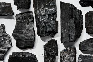 Hardwood Black Charcoal <b>for</b> BBQ and <b>Camping</b> Durable Hardwood Material - Product Image 2