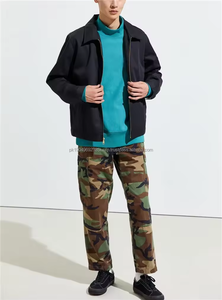 Sudaderas de cuello simulado de Terry francés para hombre en blanco de alta calidad, sudaderas con capucha de gran tamaño con logotipo personalizado - Product Image 3