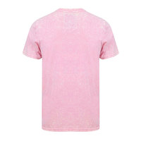 T-shirt en toile délavée pour homme, fabrication usine, nouvelle collection, polyester/coton, coupe classique, respirant, écologique, 180g, haute qualité, OEM