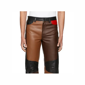 Pantalon en toile de couleur unie pour homme, taille haute, imperméable, respirant, coupe-vent, nouveau design, Power Hint - Product Image 4