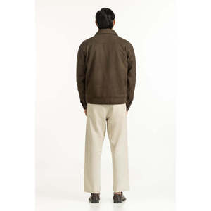 Veste de travail réversible MN-JKT-WS25-035 B avec fermeture éclair, col montant, enduite et imperméable pour le printemps et l'automne - Product Image 2