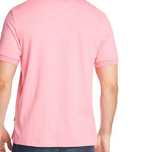 เสื้อโปโลผู้ชายแบบลำลองเสื้อเชิ้ตคอโปโลผ้าฝ้าย100% ผ้าโพลีเอสเตอร์ผ้าไมโครไฟเบอร์พิมพ์ลายแบบกำหนดเอง - Product Image 6