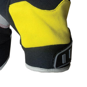 ถุงมือครึ่งนิ้วแบบช่างครึ่งนิ้วสำหรับงานหนักงานตามสั่ง - Product Image 4