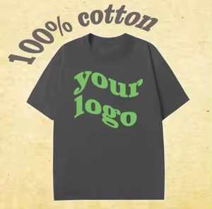 T-shirt en coton doux 100% tricoté pour un usage décontracté, coupe régulière, tous âges / Stock - Product Image 5