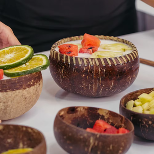 <b>Coconut</b> <b>Shell</b> Woven Bowl Made in Vietnam Eco friendly <b>coconut</b> <b>shells</b> Products made from Vietnamese Wholesale - Product Image 6