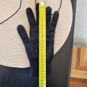 Gants en laine pour hommes, gants d'hiver, chauds, tricot épais, gants en laine pour hommes, gants en tricot d'extérieur, thermiques, chauds - Product Image 5