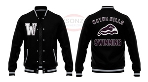 Lettermen แจ็กเก็ตผ้าวูลระบายอากาศได้ดีสไตล์สตรีทพร้อมปักโลโก้ออกแบบได้ตามต้องการสำหรับ3XL - Product Image 3