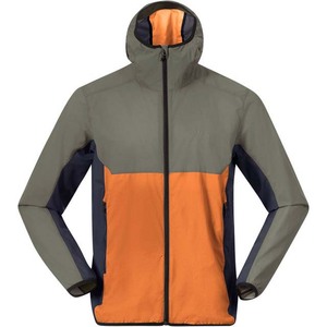 Custom Clothing Manufacturer Logo Patchwork <b>Hooded</b> Waterproof Breathable Eco-Friendly Windbreaker <b>Shell</b> <b>Jacket</b> Contrast Color - Product Image 1