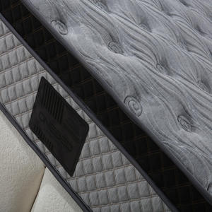 Hôtel de luxe européen Confort Qualité de sommeil élevée Roll up Pocket Spring Zone Matelas Topper Spring Lit en bois - Product Image 6