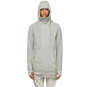 Sudaderas con capucha alargadas ecológicas hechas a medida a granel para mujer Sudadera con capucha transpirable con alargadas - Product Image 6