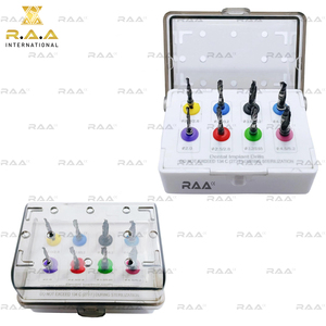 R.A.A. INTERNATIONAL RAA-145 Kit de 8 fraises dentaires universelles noircies, certifié CE, dispositif médical de classe I, garantie de 3 ans - Product Image 3