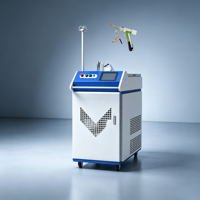 Machine de soudage laser portative professionnelle à fonctionnement continu pour la soudure rapide de métaux, pièces industrielles, quincaillerie et fabrication métallique