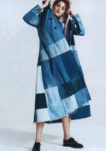 Chaqueta Vaquera Clásica para Mujer, Corte Regular, con Detalle de Botones Lavados, Versátil, Moderna, Estilo Vintage - Product Image 6