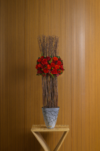 Rosas artificiales japonesas de alta calidad, venta al por mayor, flores y plantas preservadas para decoración de pared grande de boda - Product Image 2