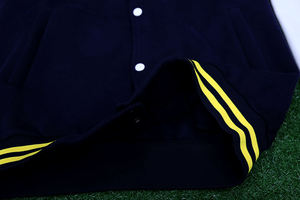 Veste universitaire de haute qualité personnalisée, broderie en chenille, manches en cuir, coupe-vent, style de travail pour hommes et femmes, état neuf - Product Image 5