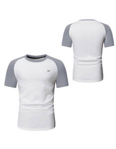 GAF เสื้อยืดแขนสั้น Raglan สำหรับผู้ชายเสื้อยืดแขนแร็กแลนแบบกำหนดเอง - Product Image 6