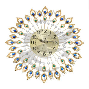 นาฬิกาเหล็กติดผนังสุดหรูไฟเงียบตกแต่งบ้านทางเข้าห้องนั่งเล่นแฟชั่นทันสมัยตามสั่ง - Product Image 1