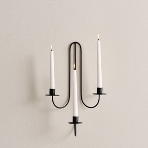 Antique Gold Metal <b>Wall</b> Hanging Candle Holder For Home Living Room & Bedroom <b>Lighting</b> Decorations <b>Wall</b> Scones - Product Image 6