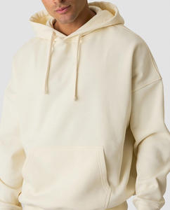 Sudaderas con Capucha Personalizadas al por Mayor para Hombre, 100% Algodón, con Logotipo Impreso Personalizado, Hombros Caídos, Bordadas, Unisex, Gruesas - Product Image 1