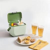 Glacière isotherme portable en plastique moderne avec poignée, série CC 6L, colorée, pour pique-nique