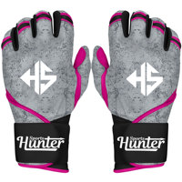 Gants de frappe de baseball professionnels avec logo personnalisé en cuir véritable de haute qualité pour les voltigeurs