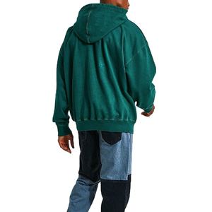 Calidad superior Último precio Hombres Sudaderas con capucha desgastadas Algodón básico Mezclado Mejor llegada Color liso Hombres Sudaderas con capucha desgastadas - Product Image 2