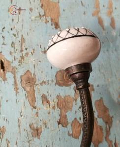 Brass Made Wall Clothes <b>Hanger</b> with Brass Polish Finished Home Decorative <b>Cloths</b> <b>Hanger</b> With MOP Hook Fancy Designer Supplies - Product Image 6