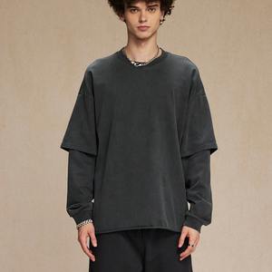 Fantastique fournisseur de t-shirts à double manches pour hommes du Pakistan offrant des options OEM ODM vêtements élégants et confortables pour les acheteurs - Product Image 6