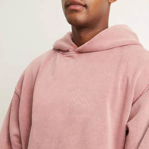 Sweats à capuche avec lavage à l'acide sur mesure avec service OEM vente en gros de sweats à capuche légers avec lavage à l'acide pour hommes à vendre - Product Image 5