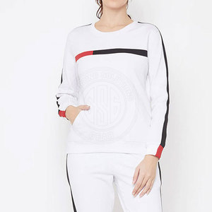 เสื้อสเวตเตอร์ผู้หญิงผ้าฟลีซน้ำหนักเบาผ้าฝ้ายนุ่มสบายสวมใส่ในฤดูหนาวสบายๆมีสไตล์เสื้อสวมหัวมาใหม่ - Product Image 5
