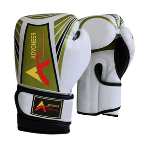 Gants d'arts martiaux et de boxe personnalisés en gros Gants de boxe en cuir Gants de boxe Muay Thai Fight Workout - Product Image 1