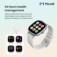 Reloj Inteligente Miccell AMOLED de 1.70 Pulgadas, 4G, GPS, Brújula, Monitor de Frecuencia Cardíaca, Presión Arterial, Resistente al Agua IP68, Rastreador de Salud Deportivo