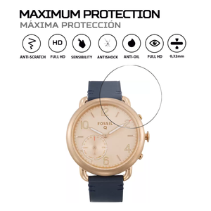 ANTISHOCK Screen <b>Protector</b> for Fossil Q Tailor Hybrid Smart Watch Cases - Product Image 1