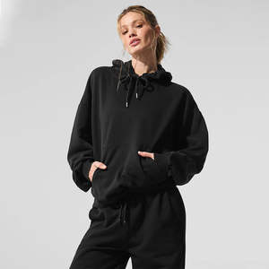 Sudaderas con Capucha y Logotipo Personalizado, Blusa de Moda, Suéter, Suéter Holgado, Sudaderas Casuales para Mujer - Product Image 1