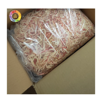 Stik cumi-cumi kering infusi kelapa, makanan ringan makanan laut beraroma untuk pesta dan penyambungan bir, cumi kering kering kering kukus
